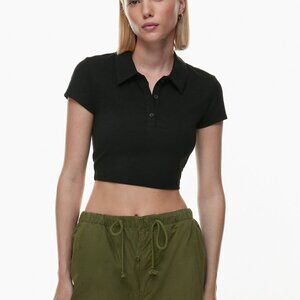 Aritzia Tna TNACHILL Match Polo Shirt